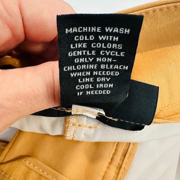 Lane Bryant Womens Straight Pants Size 20 Plus Tan Office Travel Pockets Stretch - Picture 7 of 8